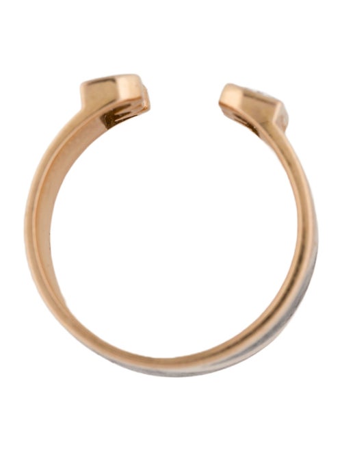 Dezso by Sara Beltran 18K Diamond & Enamel Deco Shark Ring