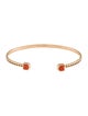 Dezso by Sara Beltran 18K Coral & Enamel Cuff