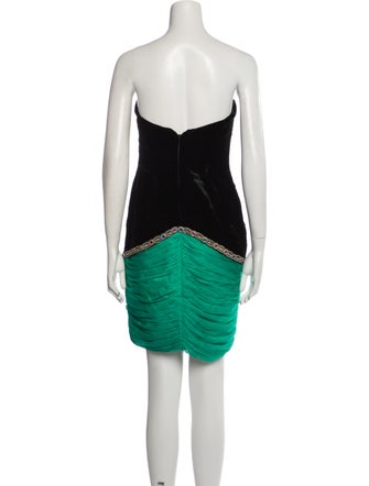 David Fielden Printed Mini Dress