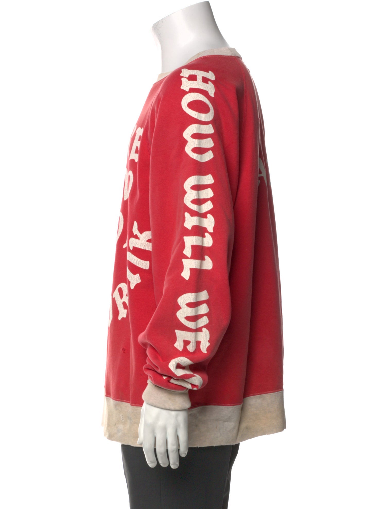 Saint Michael 'There Is No Blood' Graphic Print Pullover