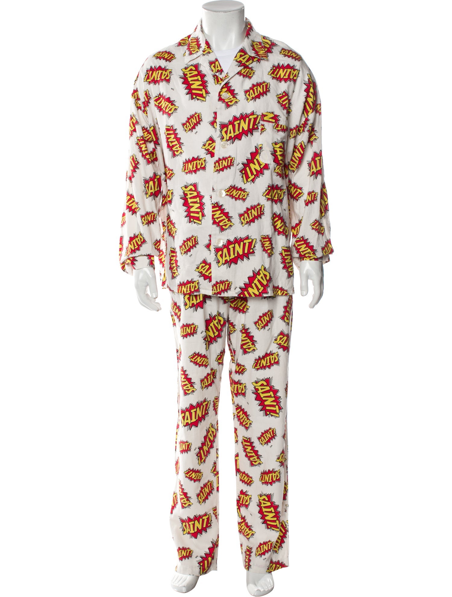 Saint MXXXXXX Printed Pajama Set