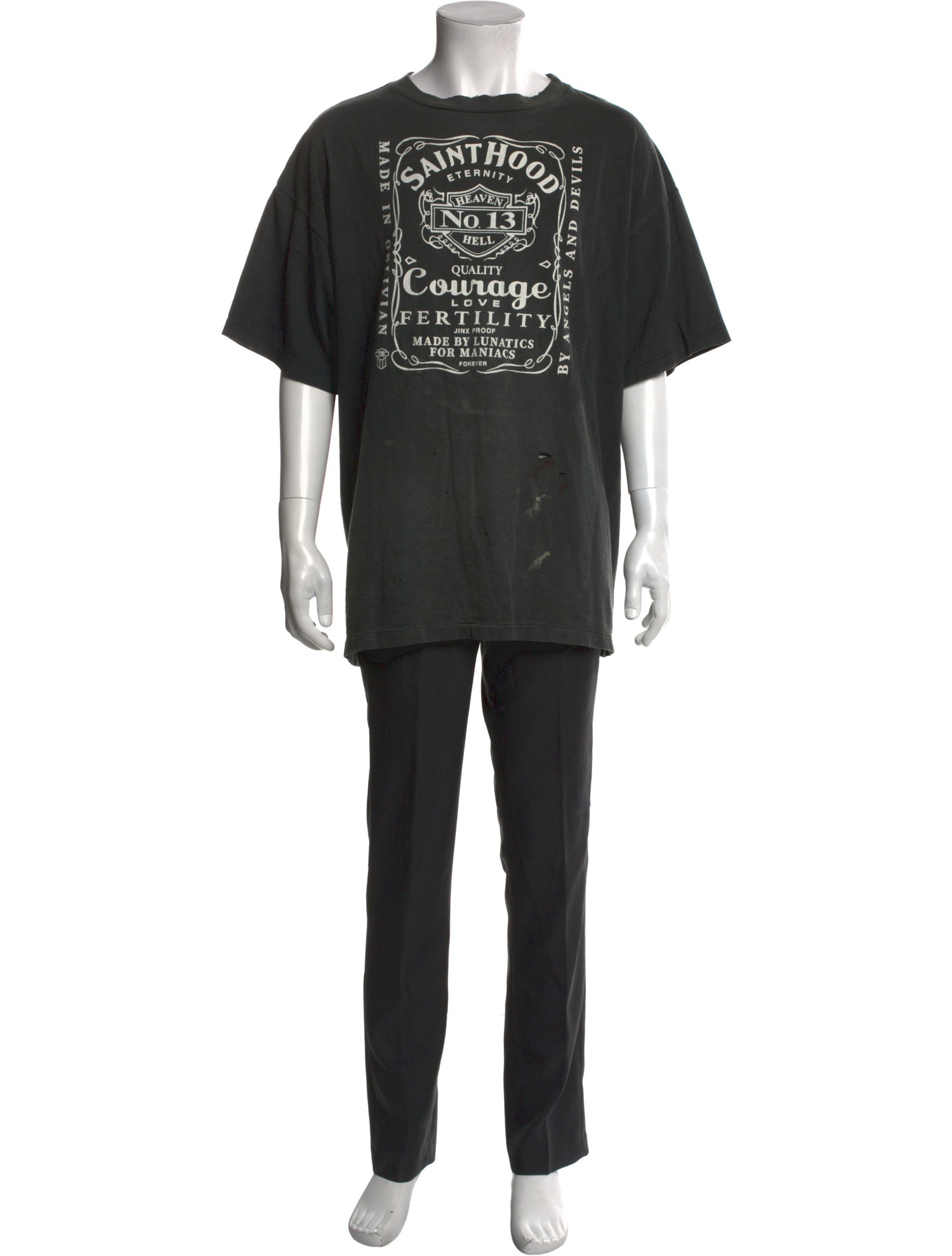 Saint MXXXXXX x Neighborhood Graphic Print T-Shirt