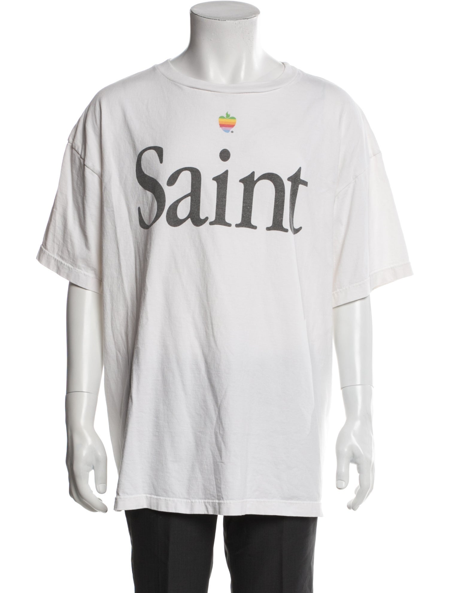 Saint MXXXXXX Signature Logo Graphic Print T-Shirt