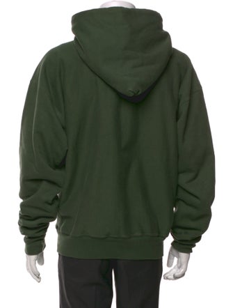 Saint MXXXXXX V-Neck Long Sleeve Hoodie