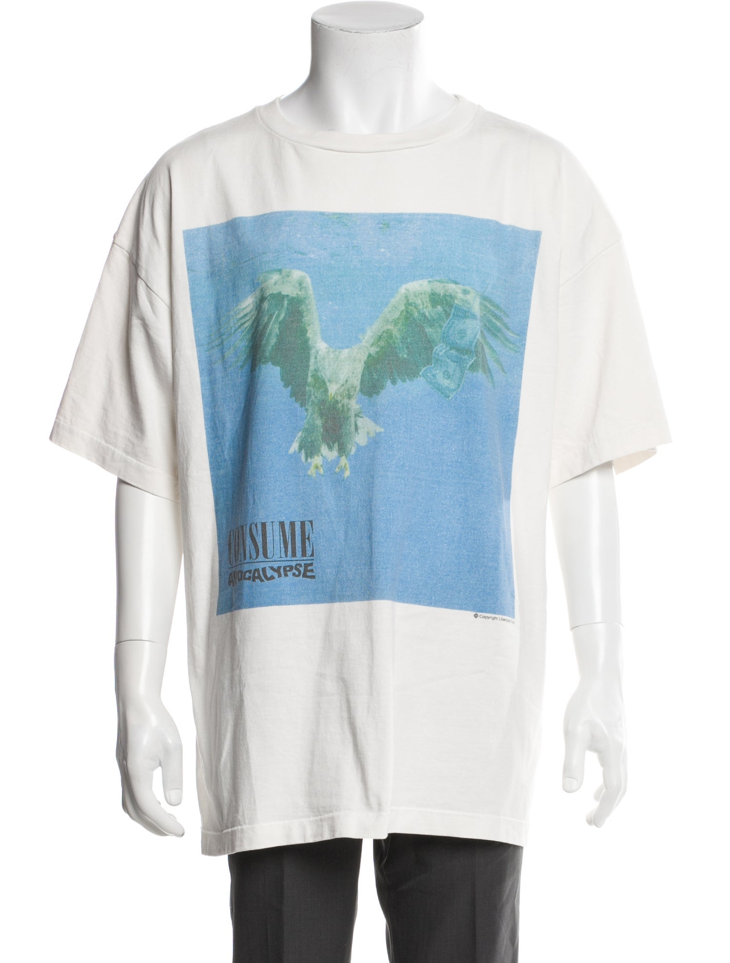 Saint MXXXXXX Consume Apocalypse Graphic Print T-Shirt