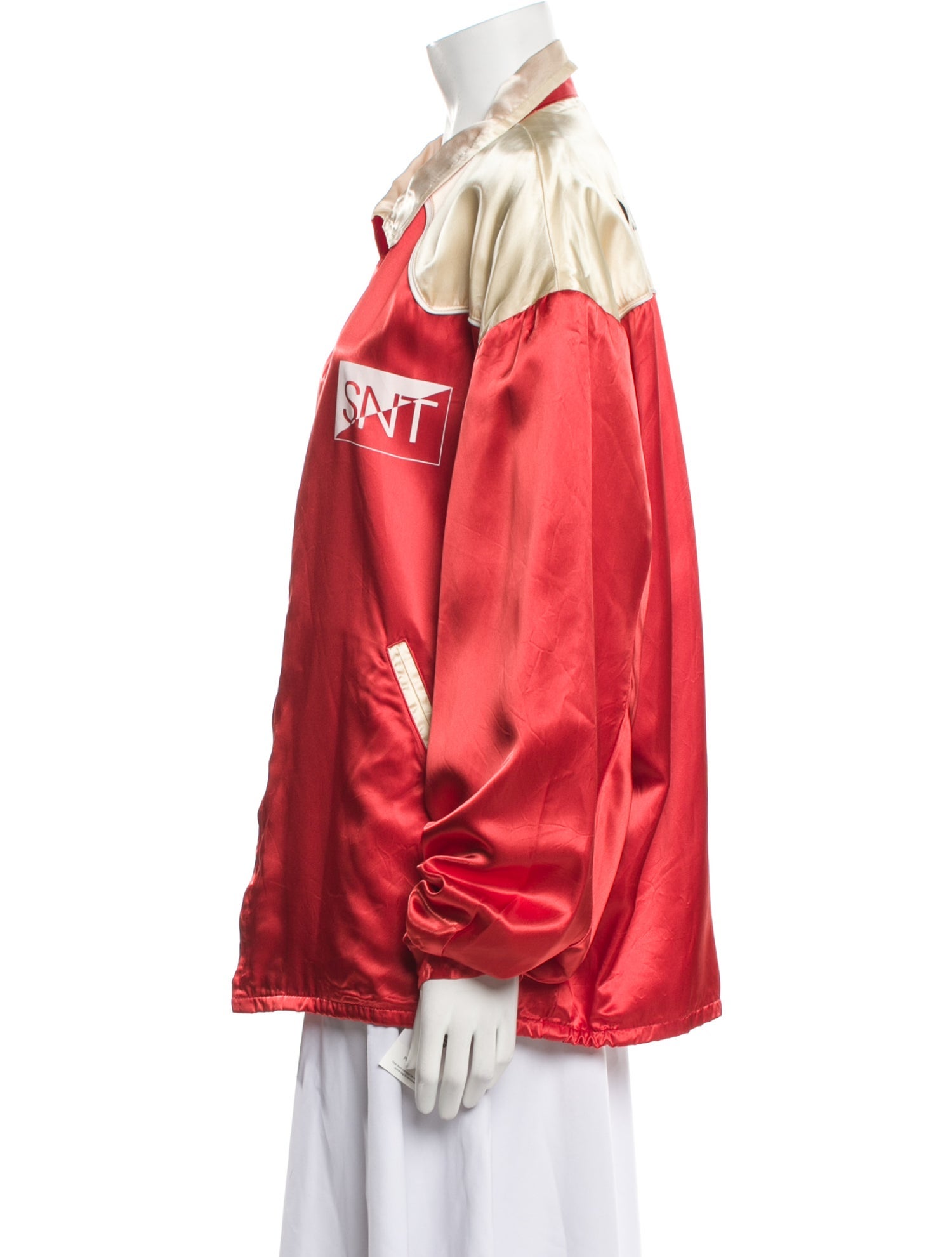 Saint MXXXXXX Western Silk Bomber Jacket