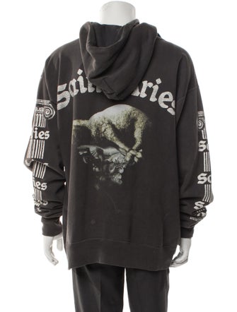 Saint MXXXXXX x Aries Graphic Print Hoodie