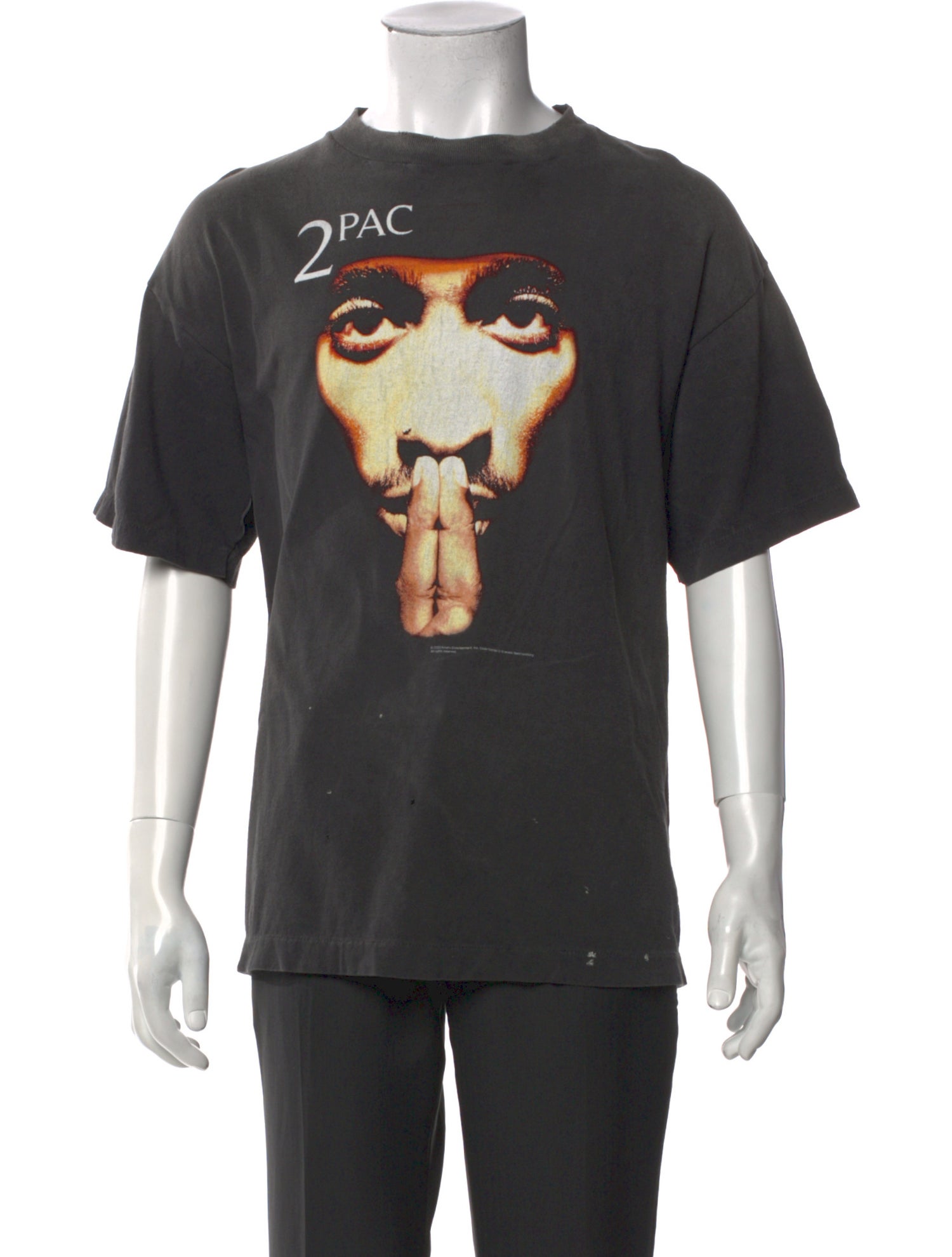 Saint MXXXXXX x 2Pac Graphic Print T-Shirt