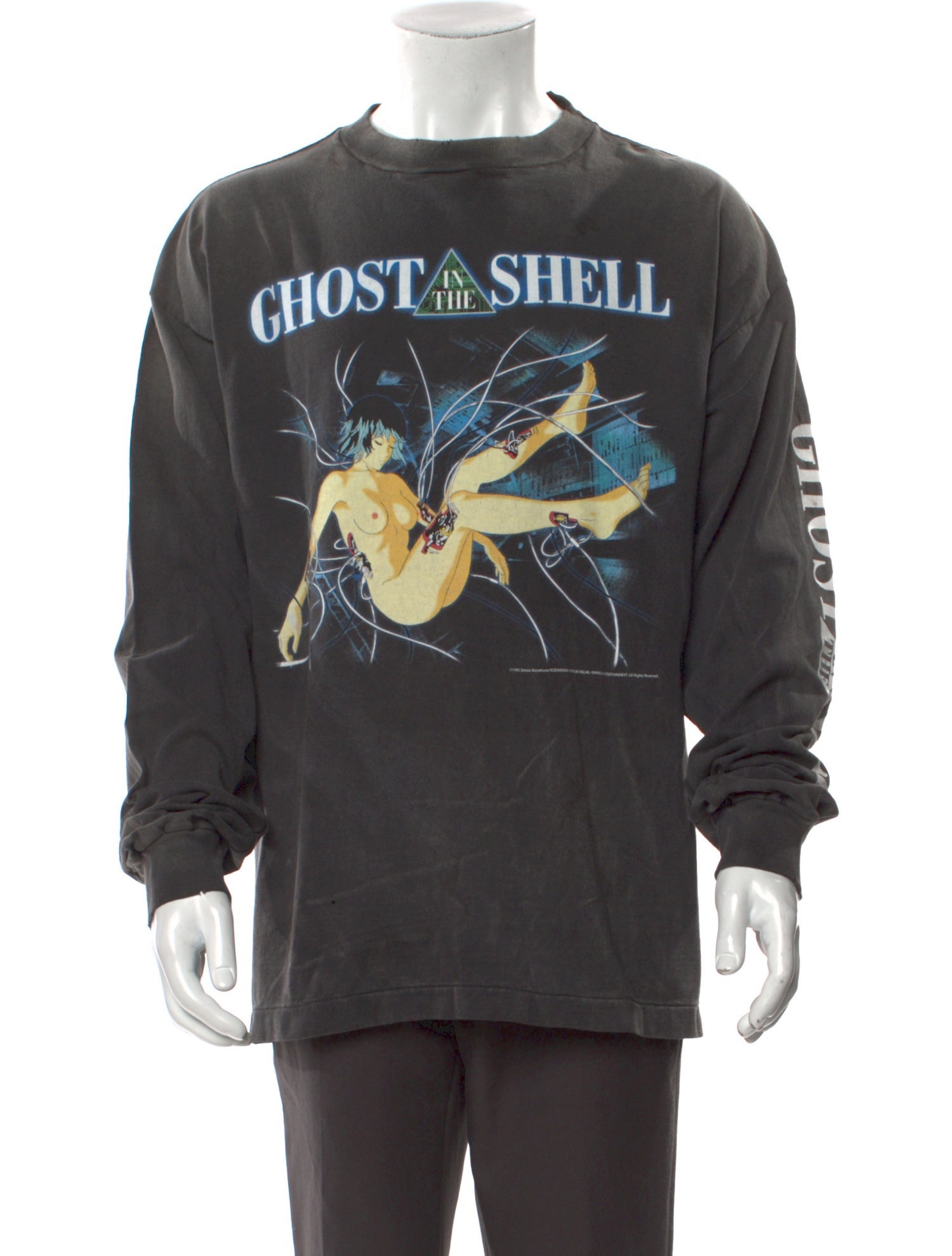 Saint MXXXXXX Ghost in the Shell Graphic Print T-Shirt