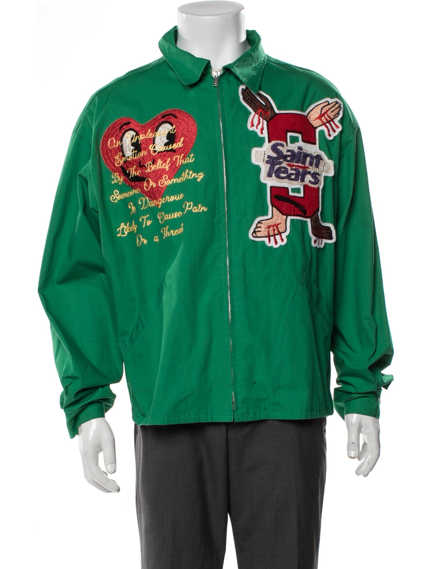 Saint MXXXXXX x Denim Tears Graphic Print Jacket