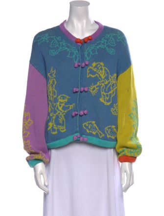 YanYan Wool Printed Sweater