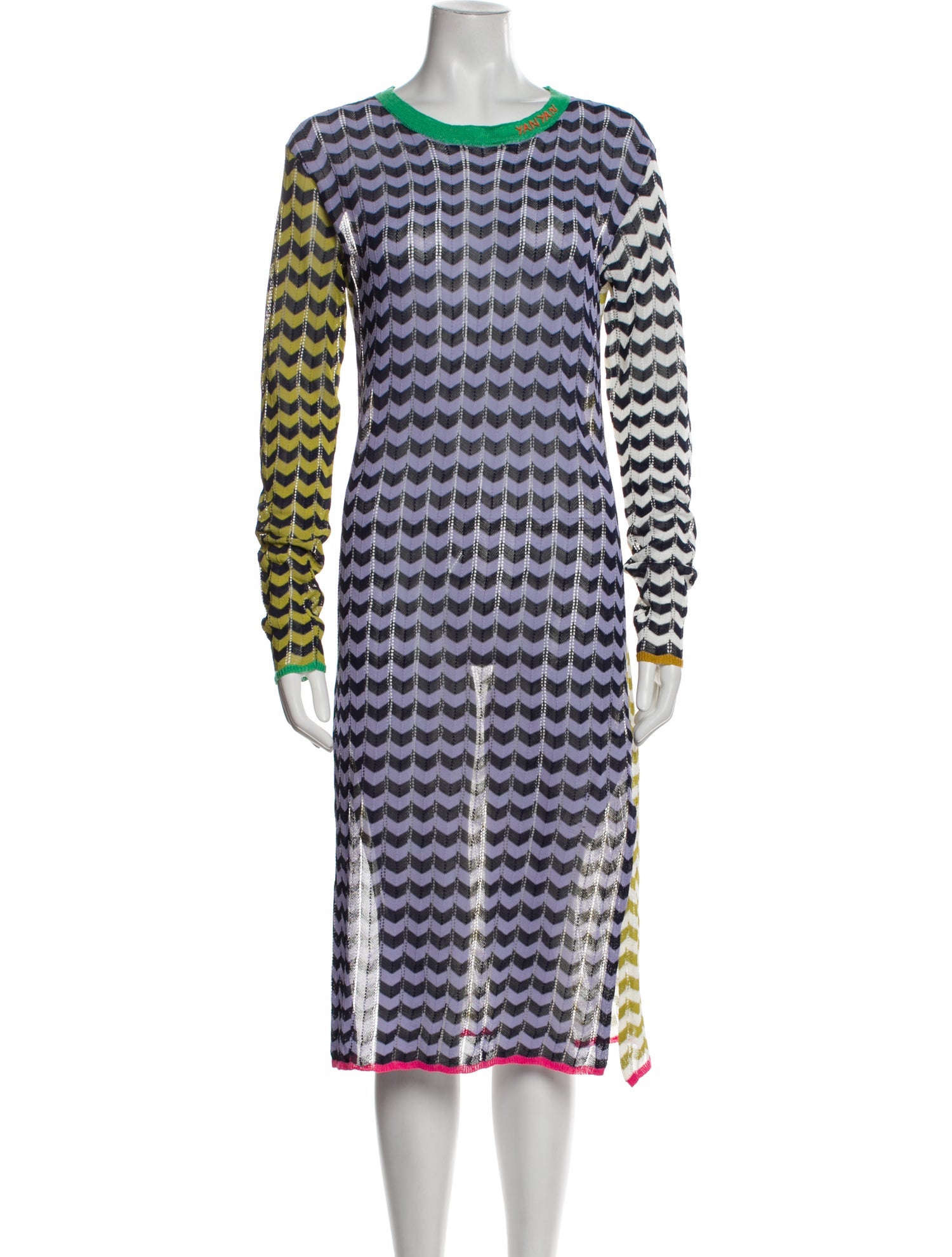YanYan Striped Midi Length Dress w/ Tags