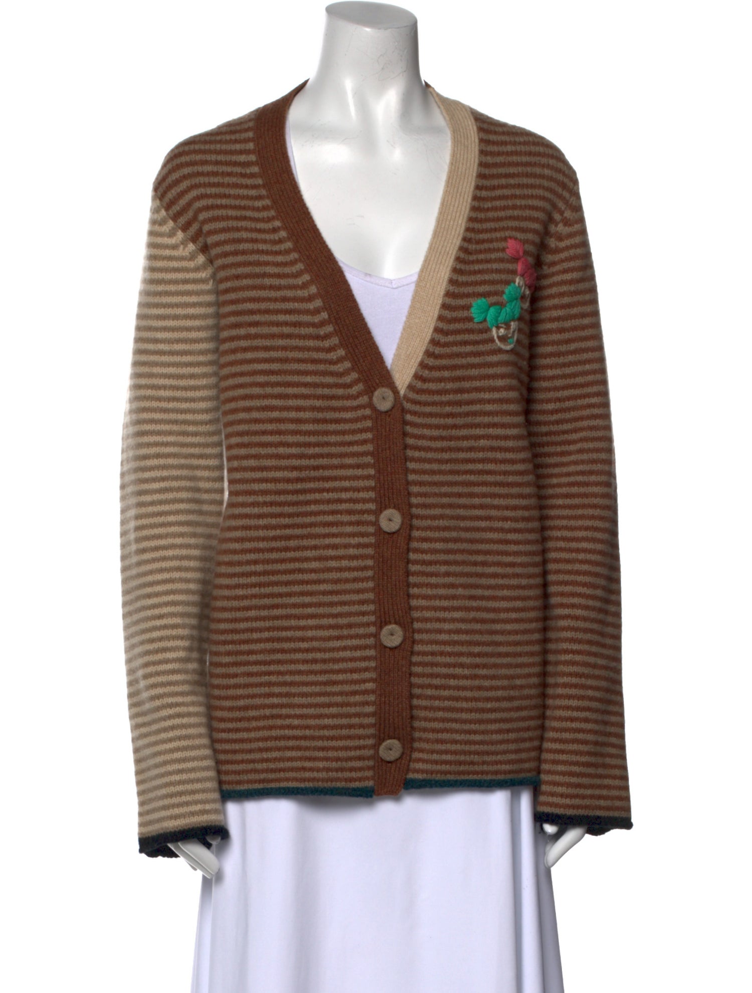 YanYan Lambswool Striped Sweater