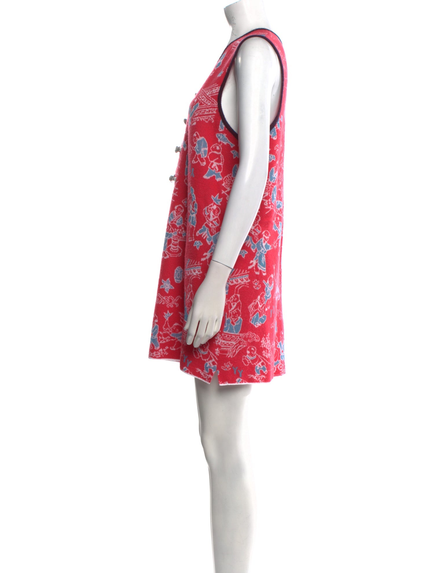 YanYan Printed Mini Dress