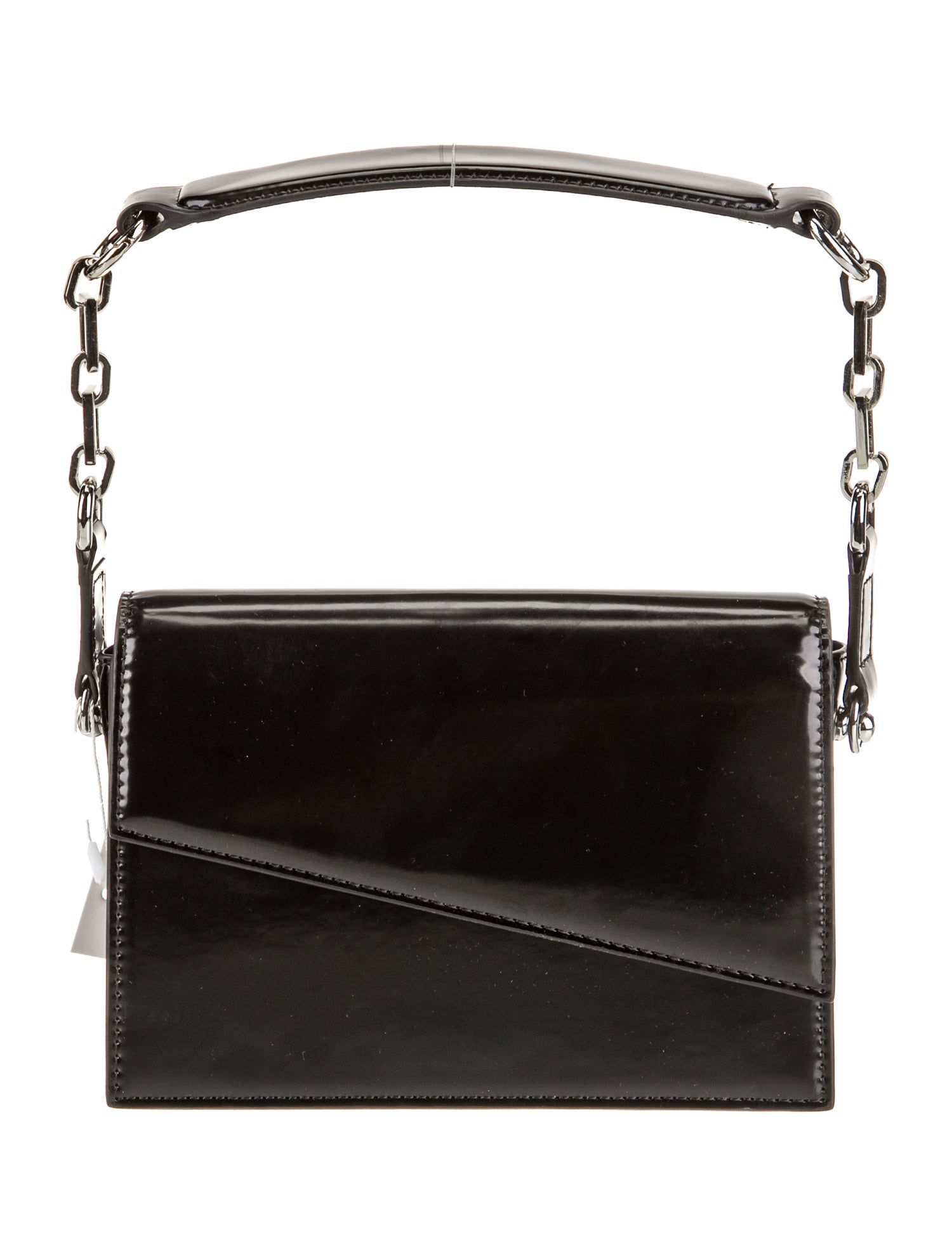 Aupen Leather Top Handle Bag