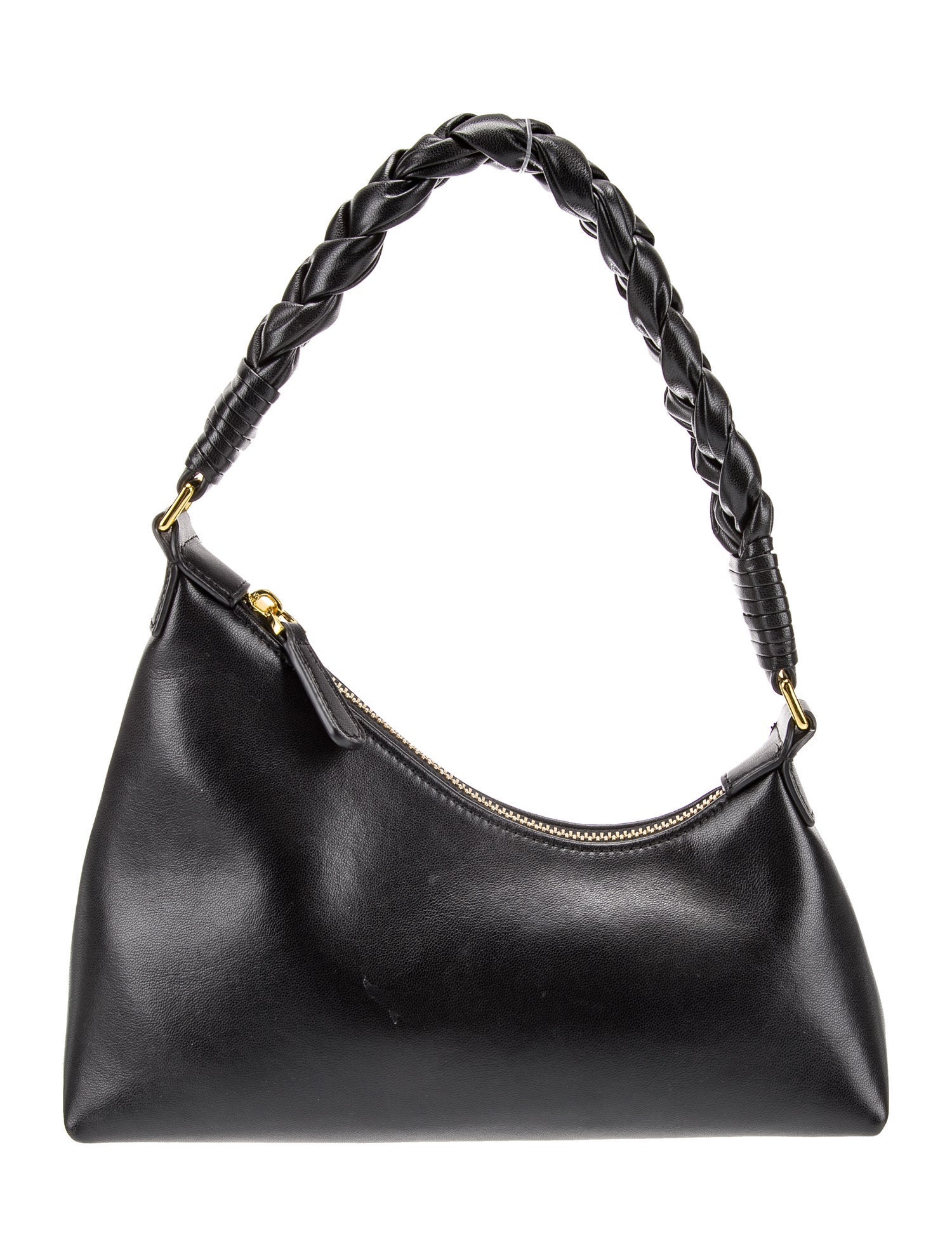 Aupen Leather Top Handle Bag