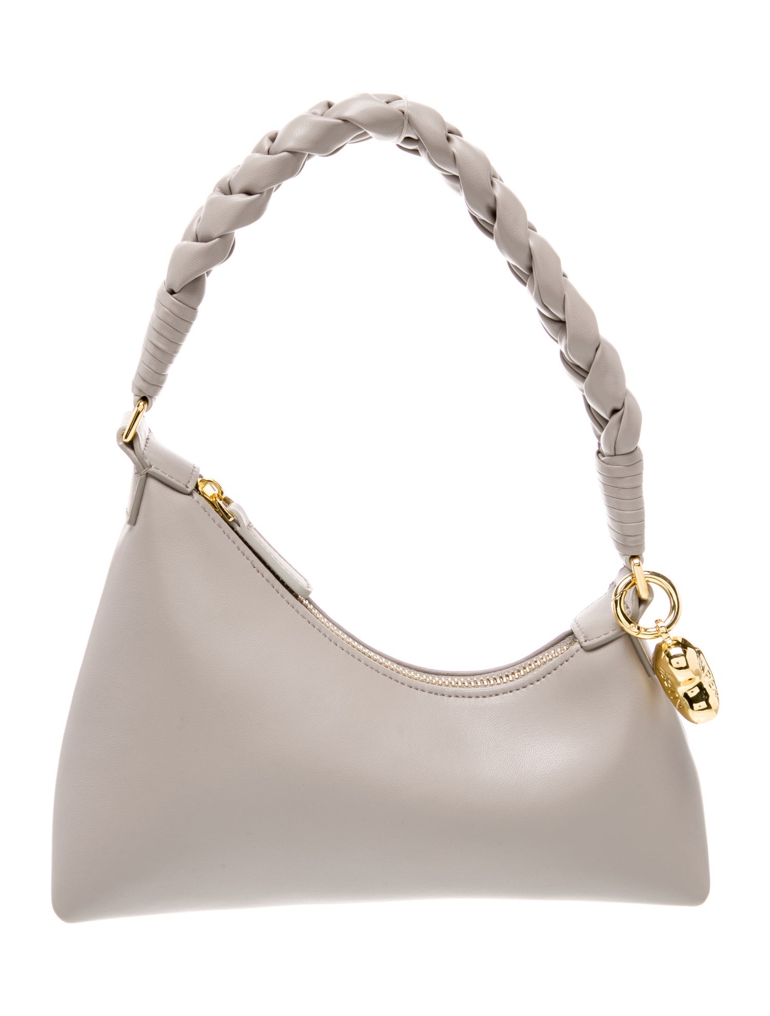 Aupen Leather Top Handle Bag