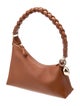 Aupen Leather Top Handle Bag