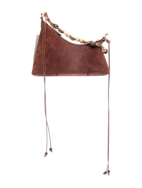 Aupen Suede Shoulder Bag