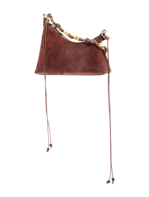Aupen Suede Shoulder Bag