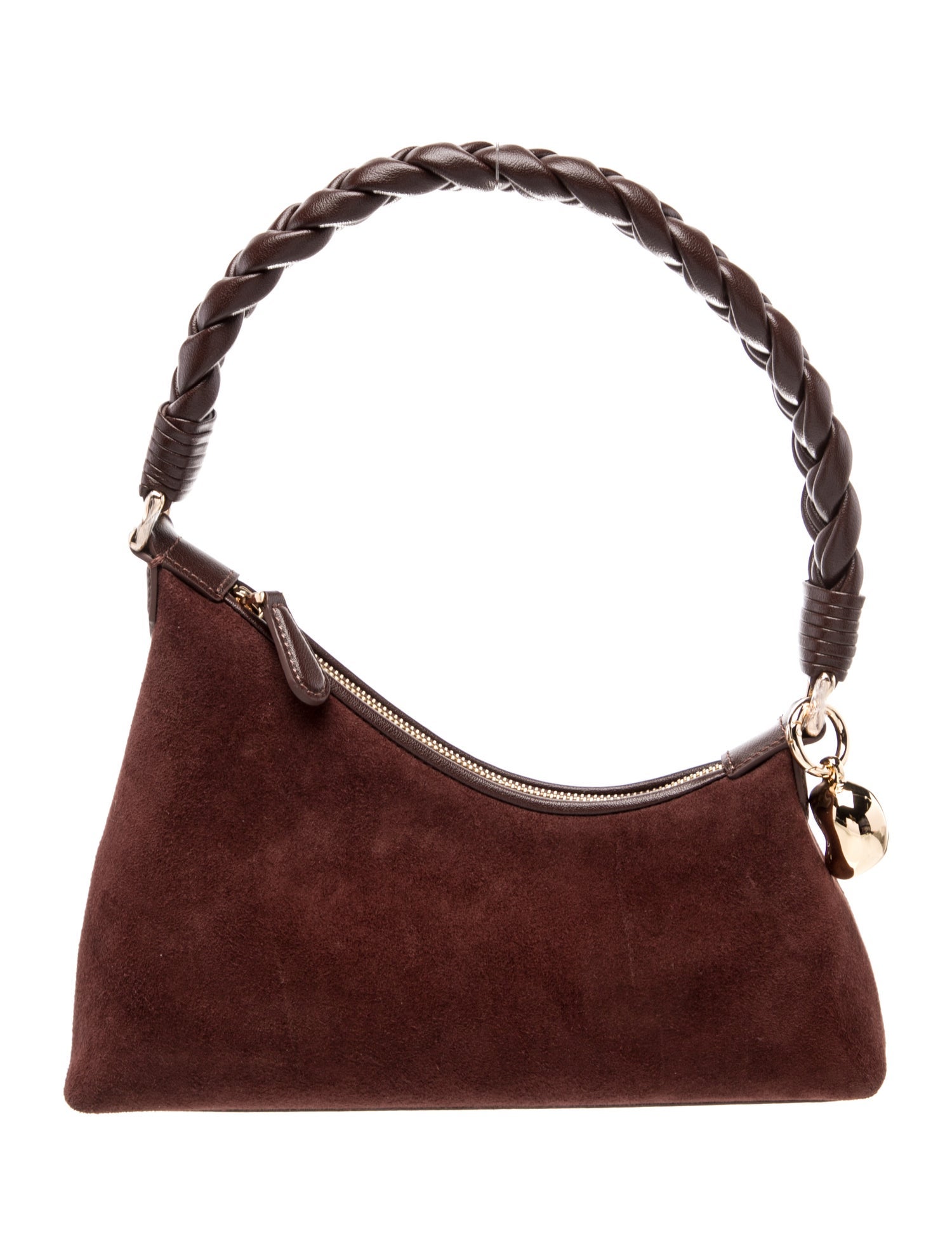 Aupen Suede Shoulder Bag