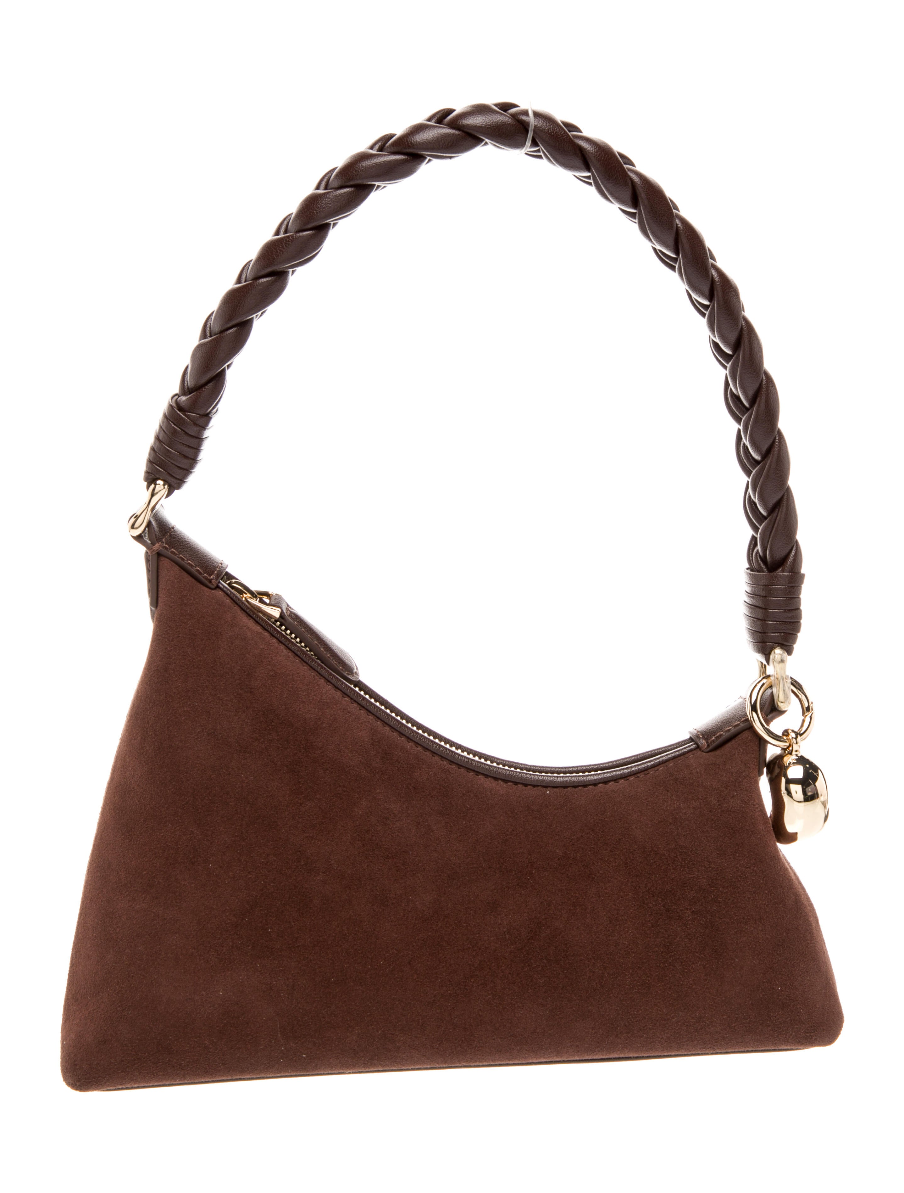 Aupen Suede Shoulder Bag