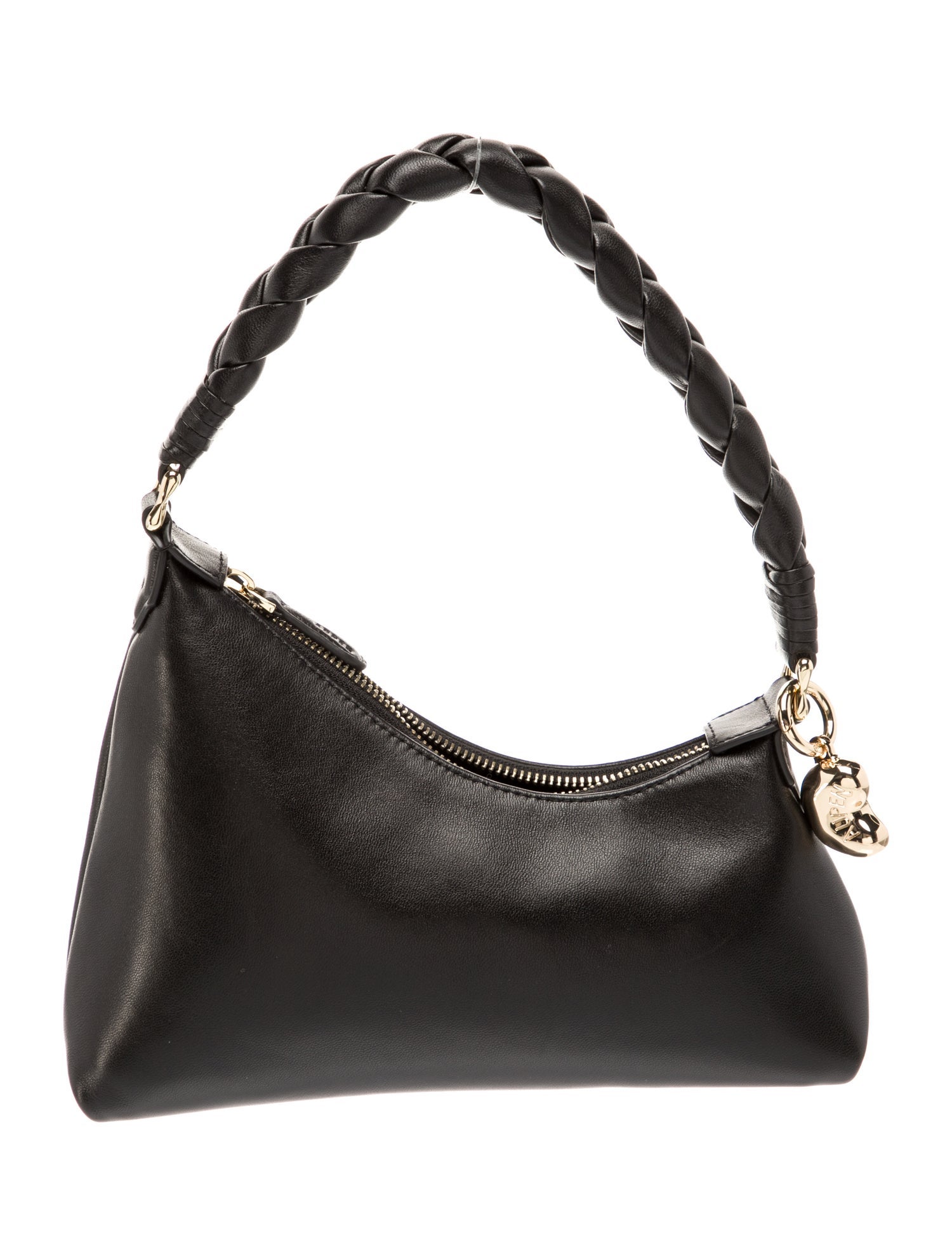 Aupen Leather Top Handle Bag