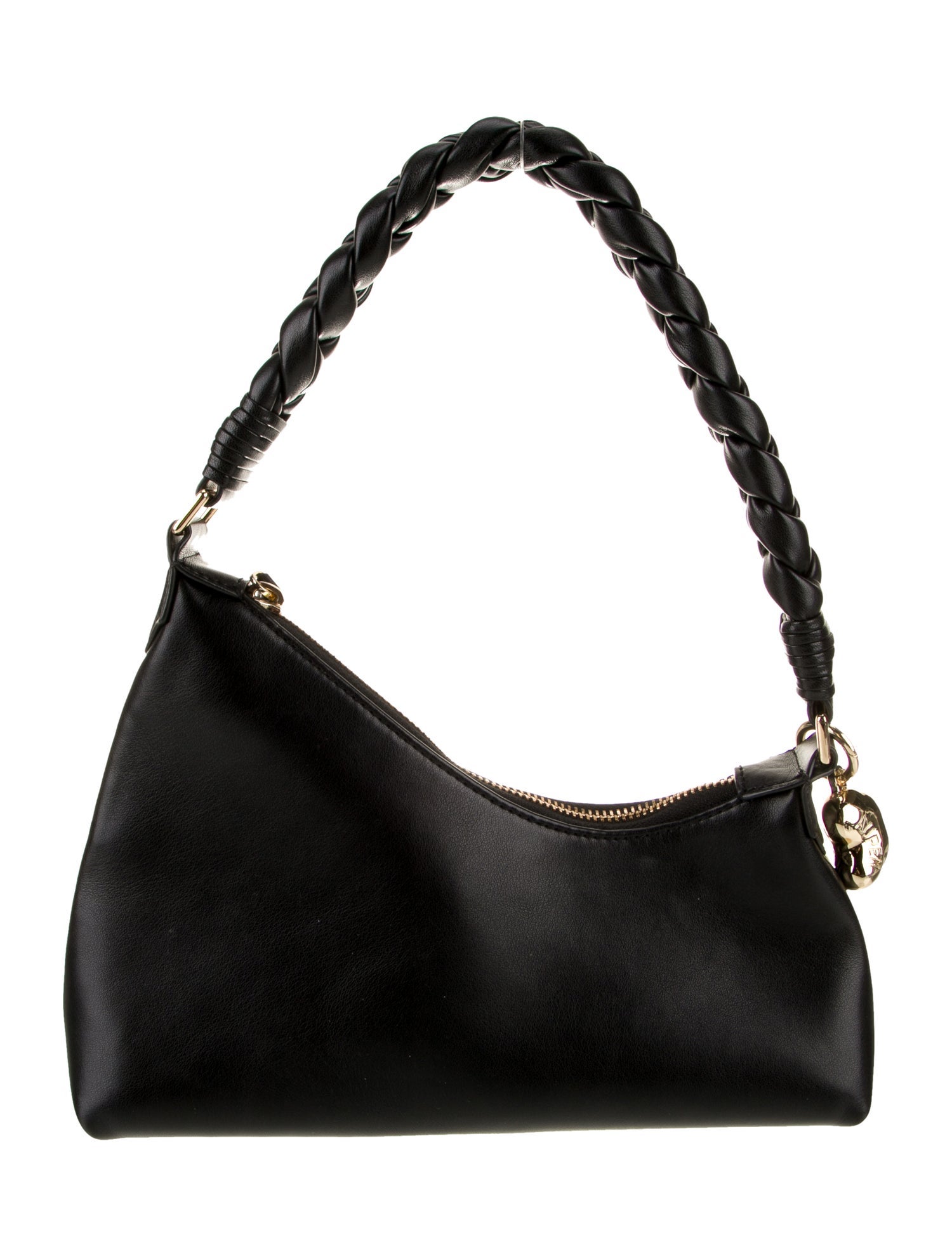 Aupen Leather Top Handle Bag