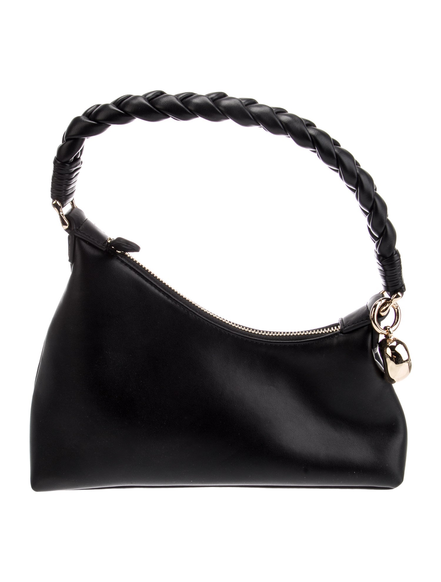 Aupen Leather Top Handle Bag