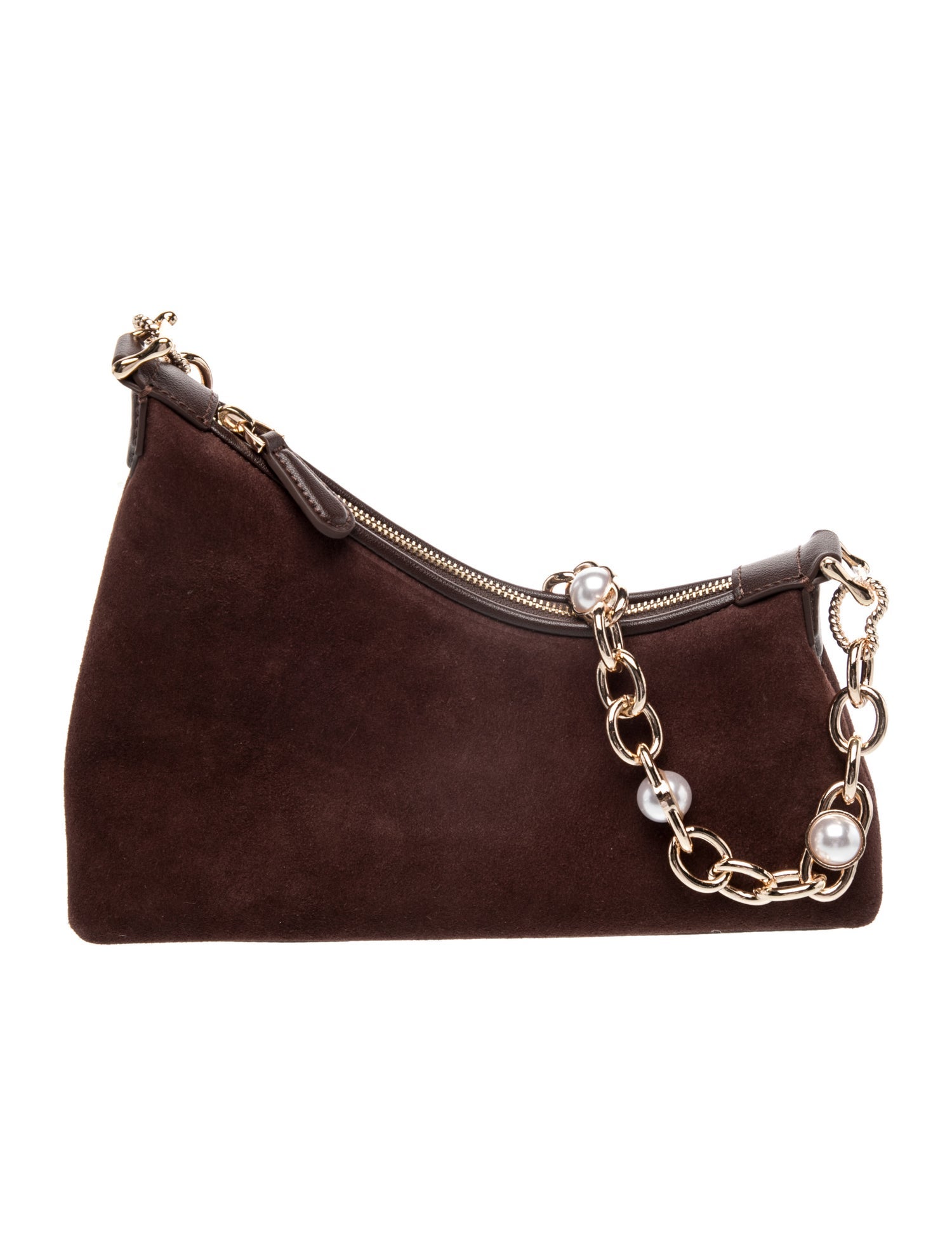 Aupen Suede Shoulder Bag