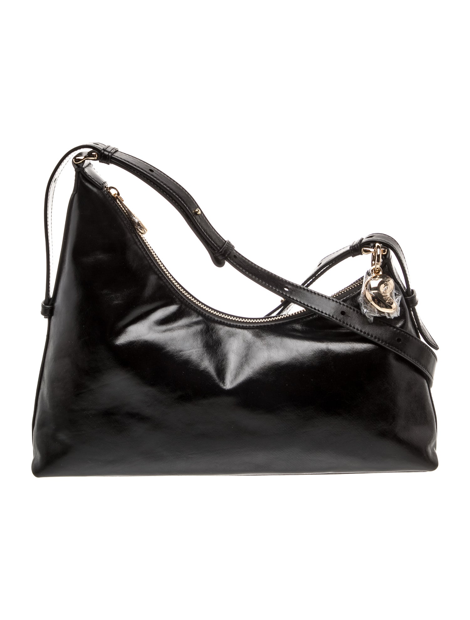 Aupen Leather Shoulder Bag w/ Tags