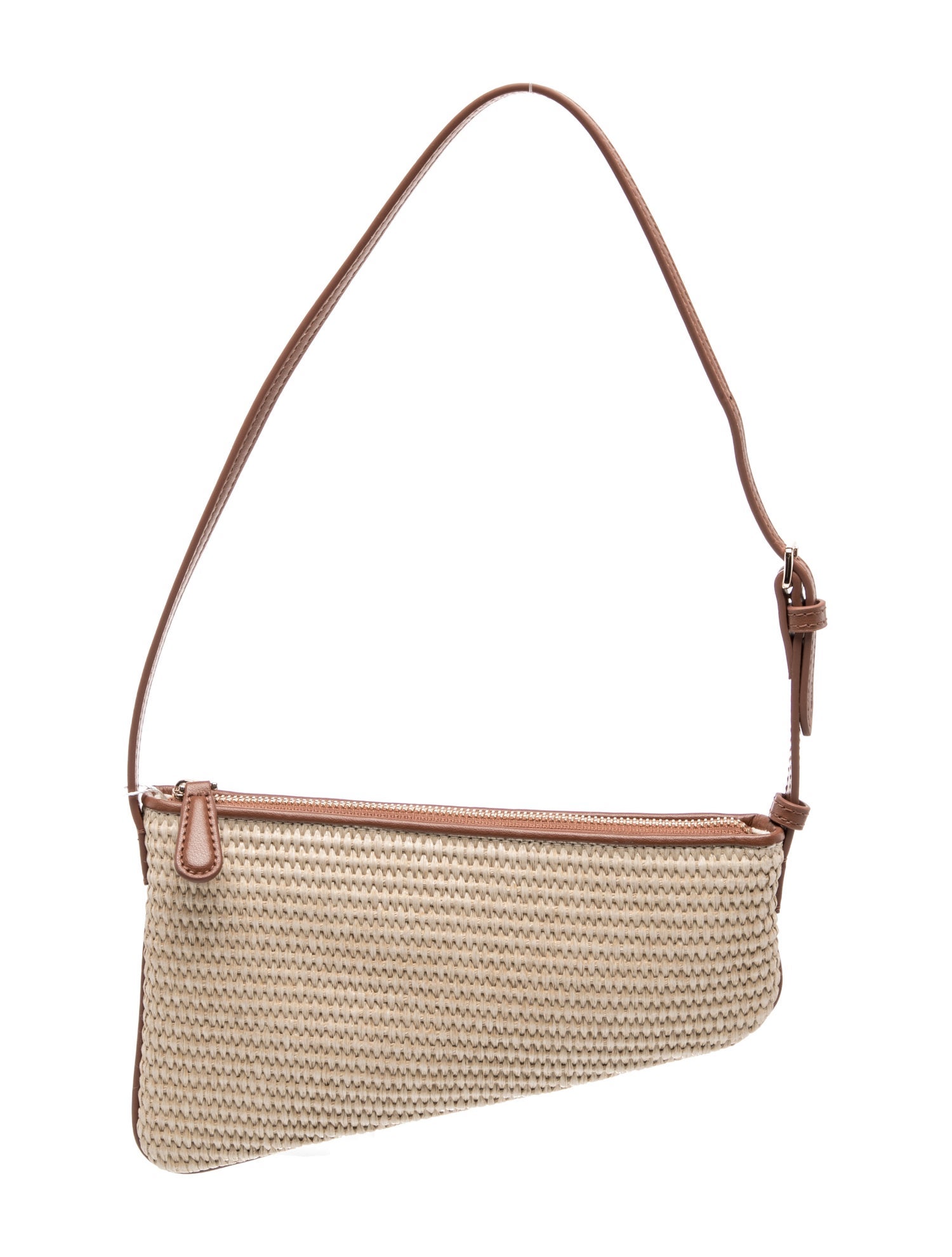 Aupen Raffia Shoulder Bag w/ Tags