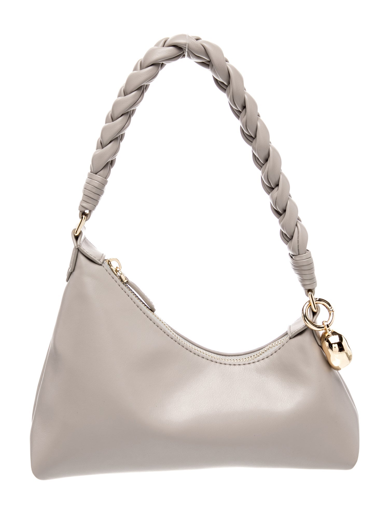 Aupen Leather Top Handle Bag