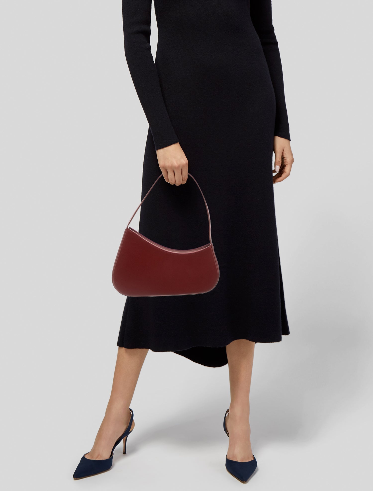 Aupen Leather Shoulder Bag