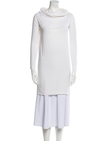 Source Unknown Dresses Cowl Neck Mini Dress One Size