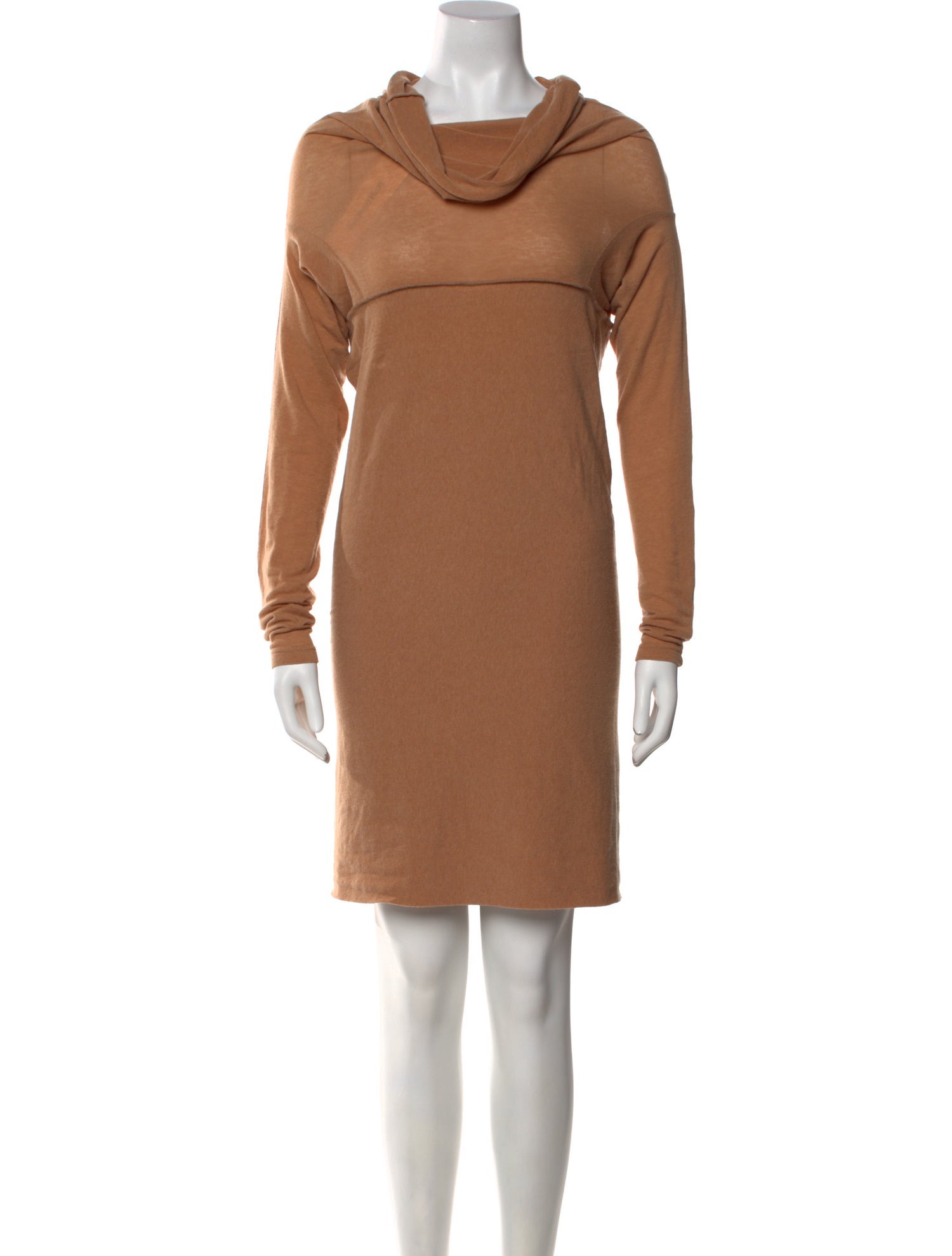 Source Unknown Cowl Neck Mini Dress