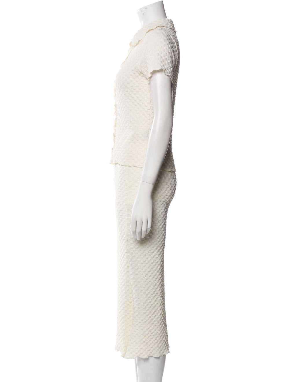 Source Unknown Two-Piece Skirt Set Neutrals - image 2