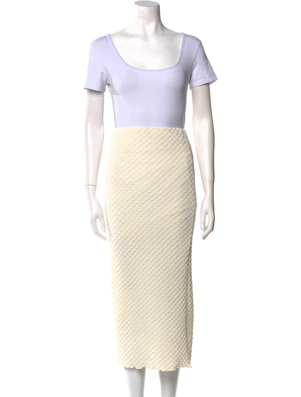 Source Unknown Two-Piece Skirt Set Neutrals - image 4