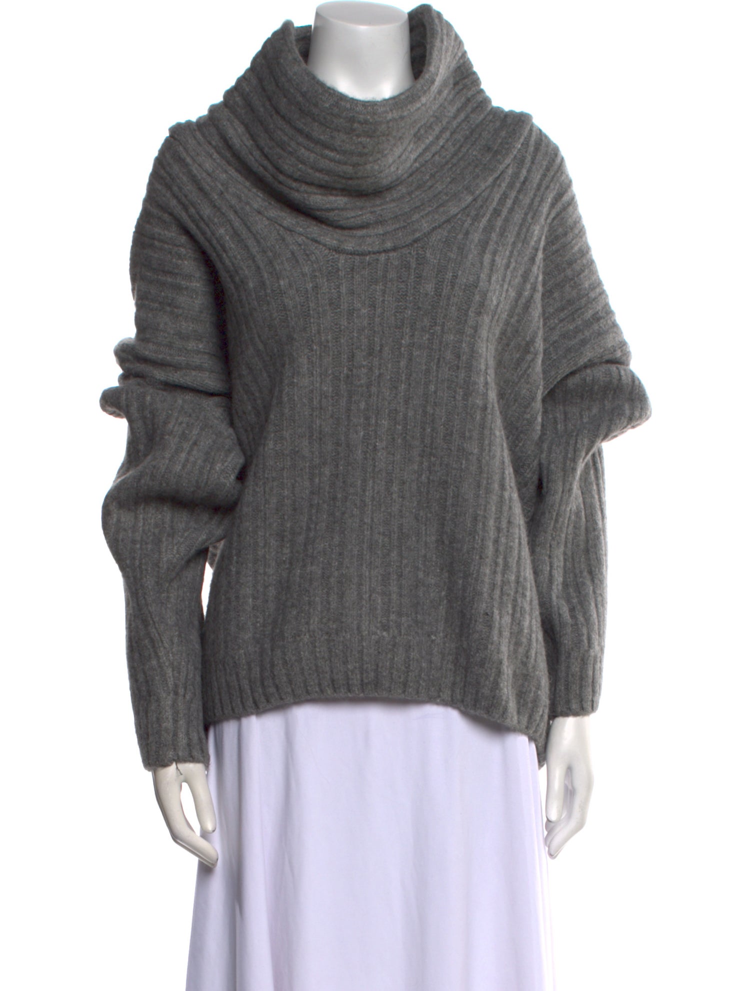 Source Unknown Wool Cowl Neck Sweater
