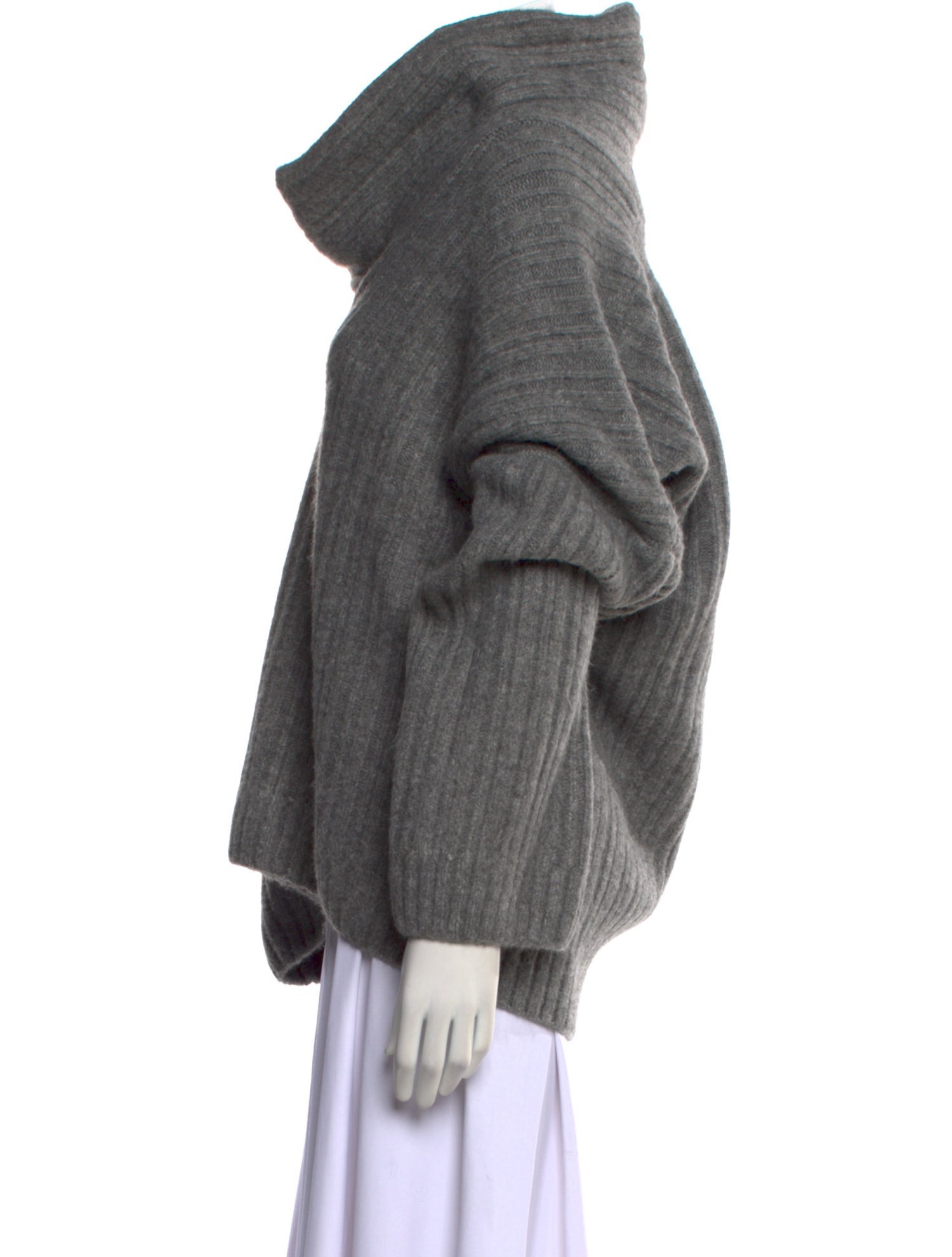 Source Unknown Wool Cowl Neck Sweater