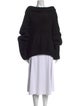 Source Unknown Cowl Neck Long Sleeve Sweatshirt