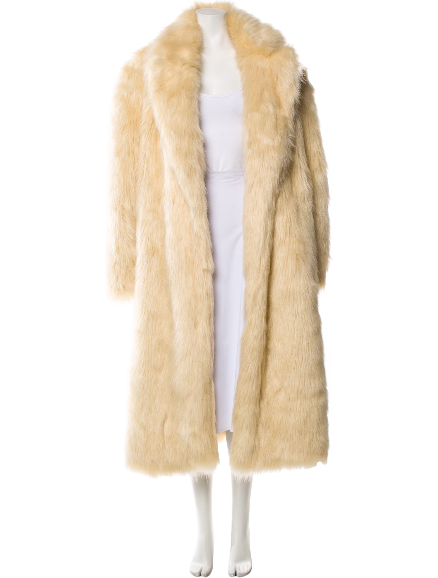Source Unknown Faux Fur Coat