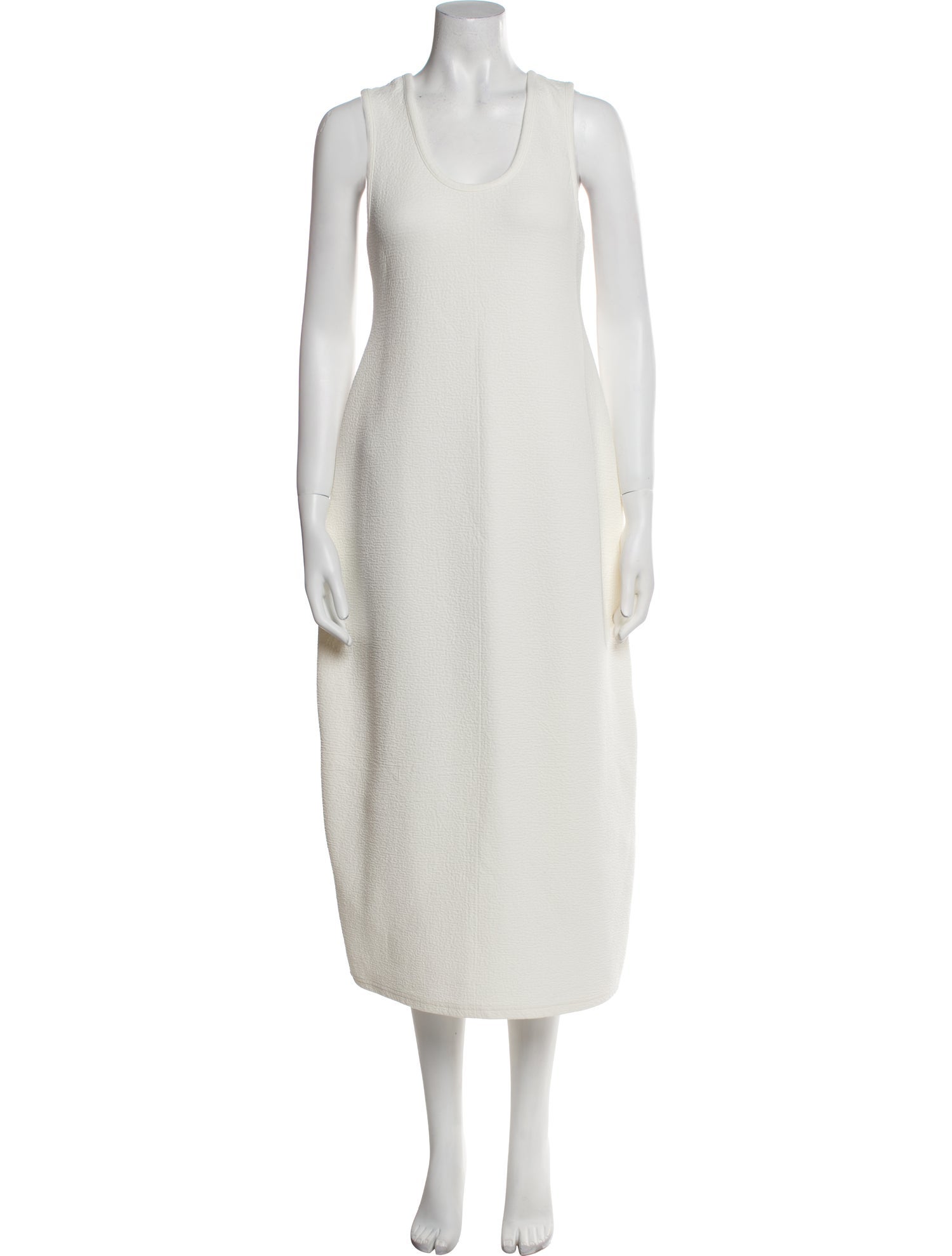 Source Unknown Scoop Neck Long Dress