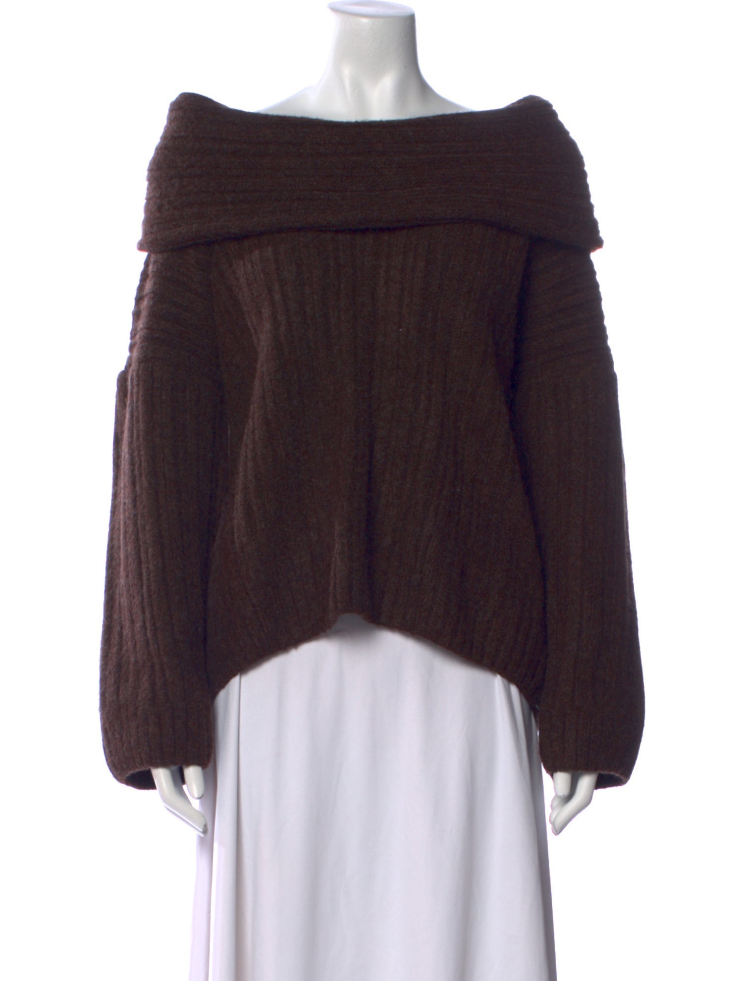 Source Unknown Cashmere Cowl Neck Sweater
