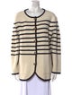 Source Unknown Striped Scoop Neck Sweater