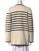 Source Unknown Striped Scoop Neck Sweater