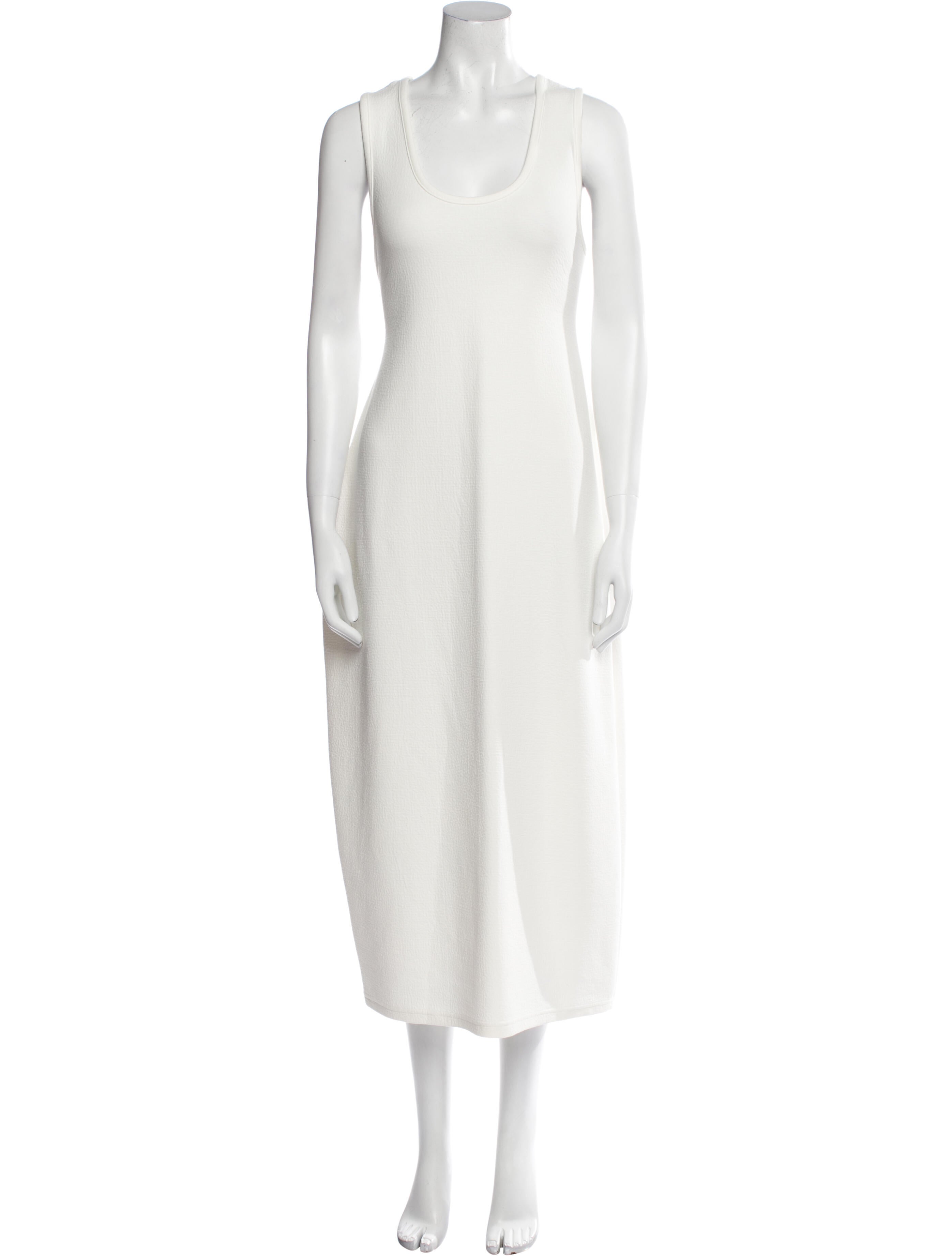 Source Unknown Scoop Neck Long Dress