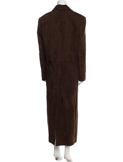 Source Unknown Suede Trench Coat