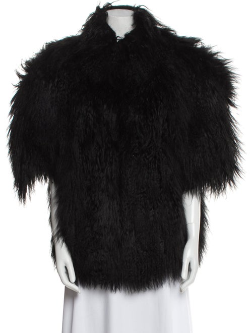 Source Unknown Lambskin Fur Jacket