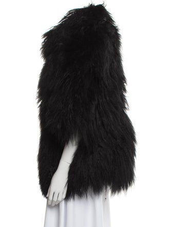 Source Unknown Lambskin Fur Jacket